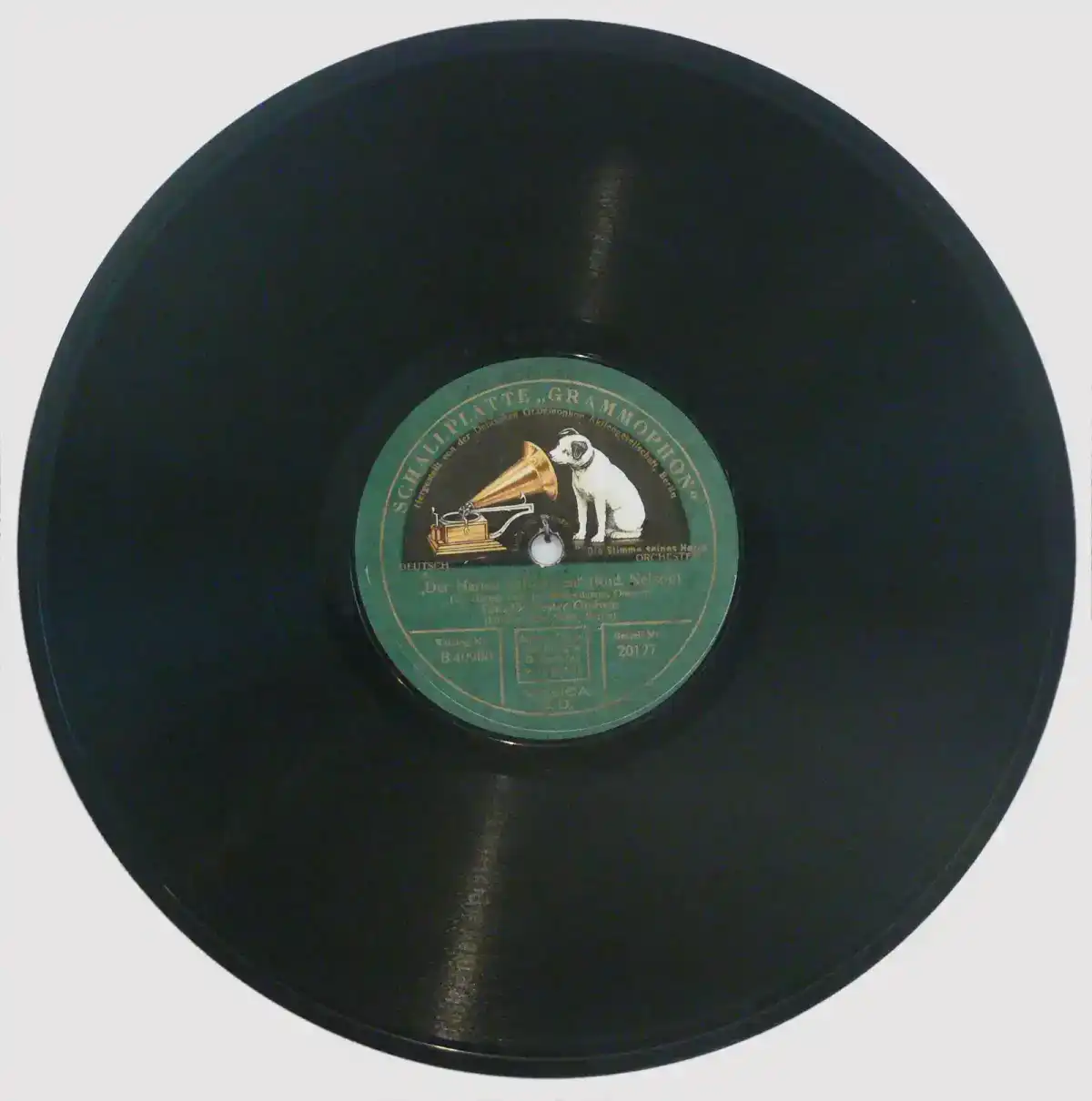 Schellack-Schallplatte